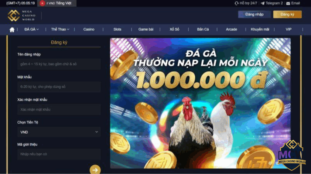 Hướng dẫn đăng ký MCW chi tiết từng bước