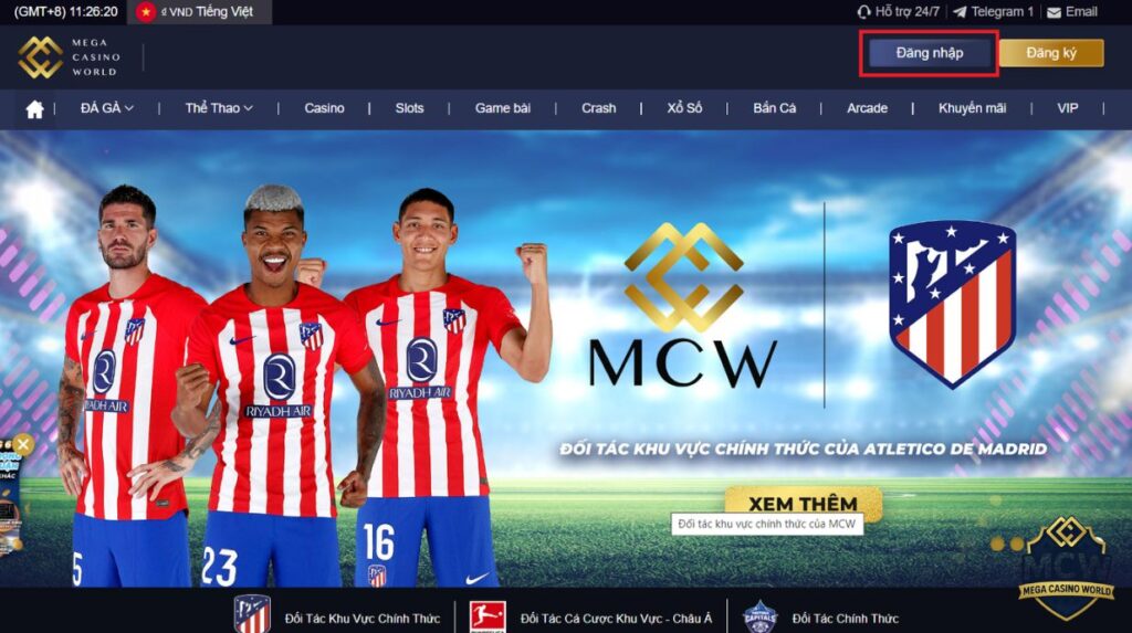 Các môn thể thao phổ biến tại MCW