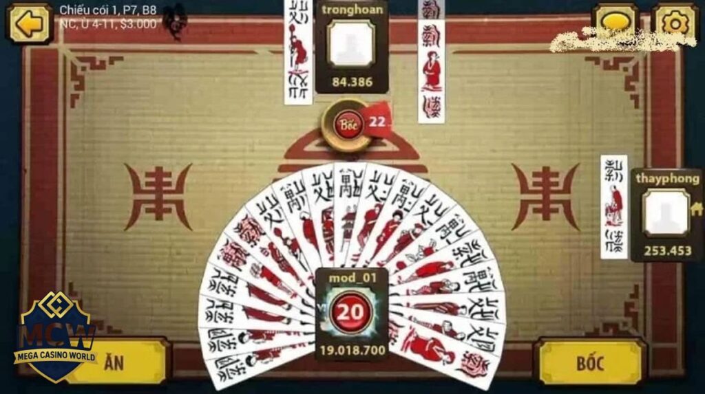 Giải thích cụ thể luật chơi bài chắn