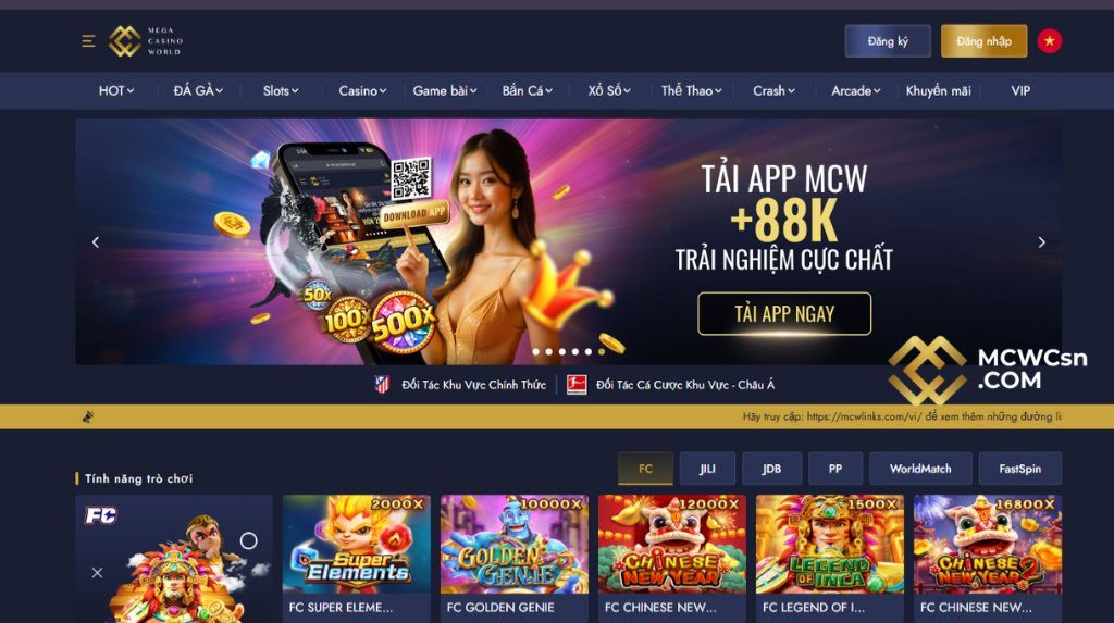 Nhà Cái MCW Casino - Đánh Giá Uy Tín & Trải Nghiệm Thực Tế